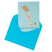 Running Greeting Card - PR Recovery Time