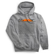 Statement Fleece Hoodie -  Chasing Sunsets