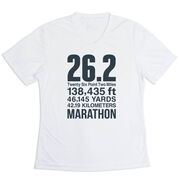 Women's Short Sleeve Tech Tee - 26.2 Math Miles