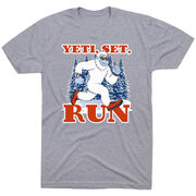 Running Short Sleeve T-Shirt - Yeti, Set, Run