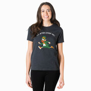 Running Short Sleeve T-Shirt - Mile After Luckin Mile