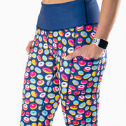 Running Performance Capris - Donuts