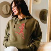 Statement Fleece Hoodie - Heartfelt Runner Girl