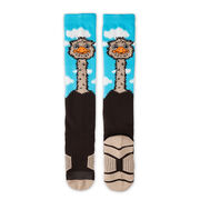 Woven Knee-High Socks - Oh Hello Ostrich Here