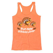 Women's Everyday Tank Top - Run Now Gobble Later Turkey Trot
