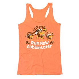 Women's Everyday Tank Top - Run Now Gobble Later Turkey Trot