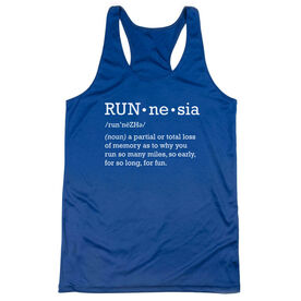 Women's Racerback Performance Tank Top - RUNnesia