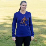 Women's Long Sleeve Tech Tee - Trail Running Champ