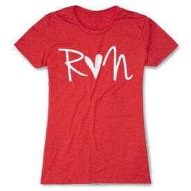 Women's Everyday Runners Tee - Run Heart