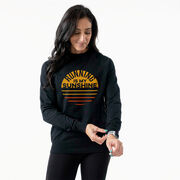 Running Raglan Crew Neck Pullover - Running is My Sunshine