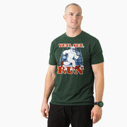 Running Short Sleeve T-Shirt - Yeti, Set, Run