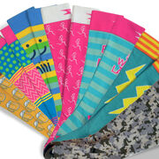Run Girl Run Compression Knee Socks