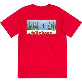 Men's Running Short Sleeve Performance Tee - Jolly Hour