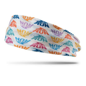 Running Multifunctional Headwear - Gone For a Run&reg; Logo Colorful RokBAND