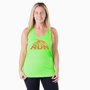 Women's Racerback Performance Tank Top - Gone For a Run&reg; Logo