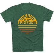 Running Short Sleeve T-Shirt - Running is My Sunshine