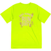 Men's Running Short Sleeve Performance Tee - Run Dirty