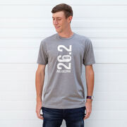 Running Short Sleeve T-Shirt - Philadelphia 26.2 Vertical