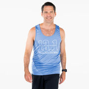 Men's Running Performance Tank Top - Half Marathoner 13.1 Miles