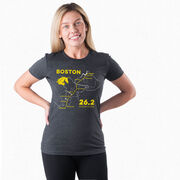 Women's Everyday Runners Tee - Boston Route