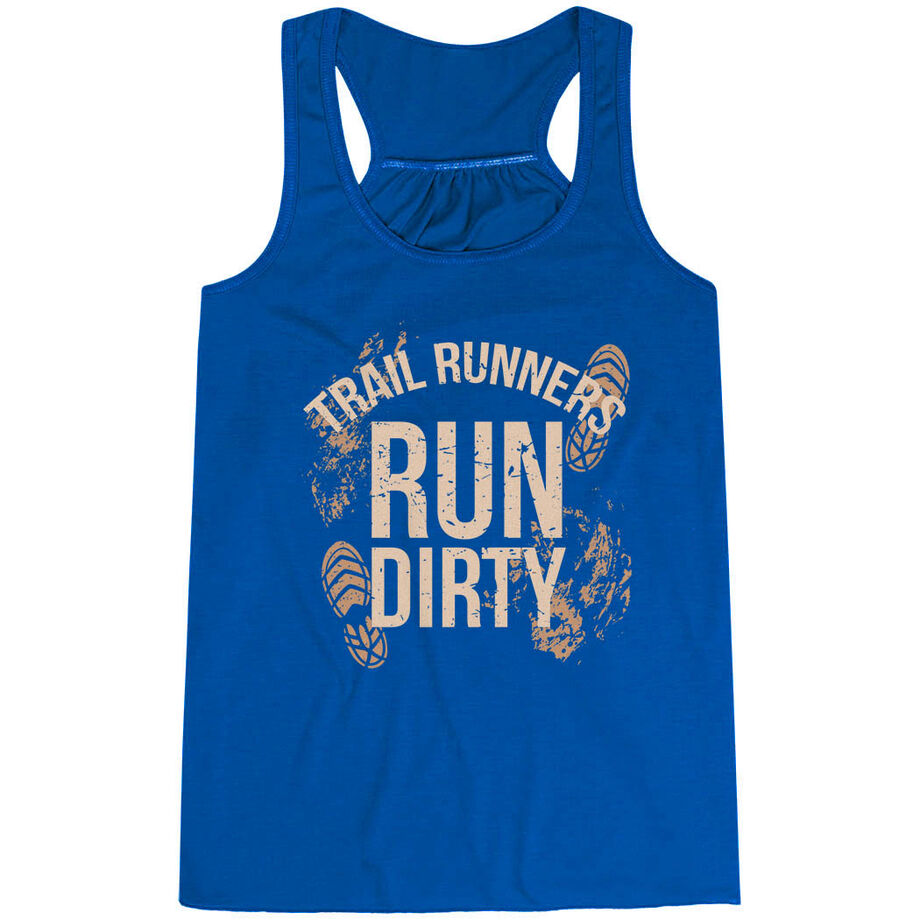 Flowy Racerback Tank Top - Run Dirty