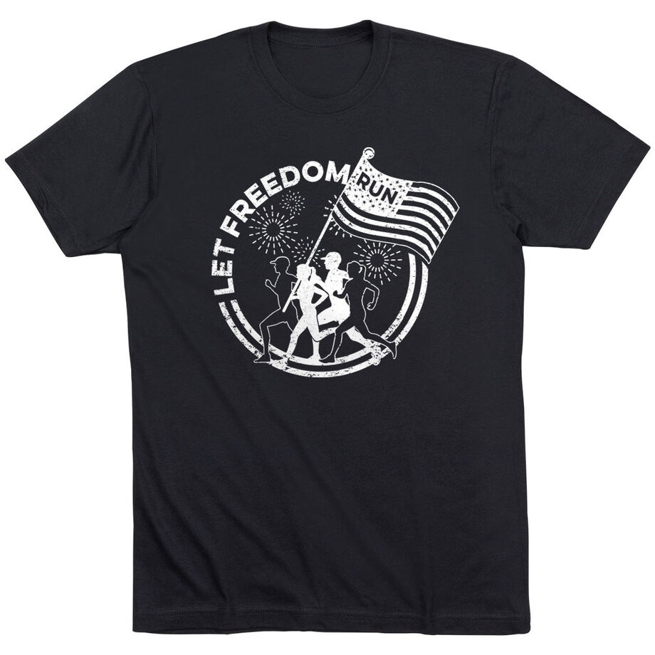 Running Short Sleeve T-Shirt - Let Freedom Run