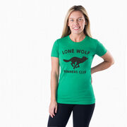 Women's Everyday Runner's Tee Run Club Lone Wolf