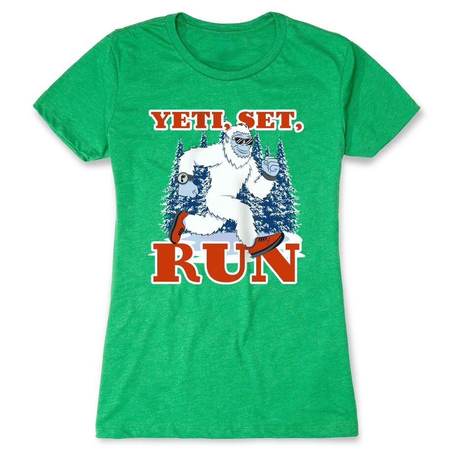 Women's Everyday Runners Tee - Yeti, Set, Run