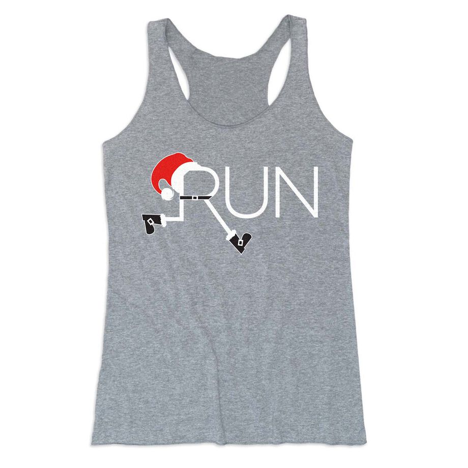 Women's Everyday Tank Top - Let's Run For Christmas