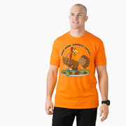 Running Short Sleeve T-Shirt - Run Now Gobble Later®