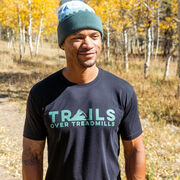 Running Short Sleeve T-Shirt - Trails Over Treadmills