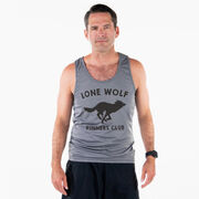 Men's Running Performance Tank Top - Run Club Lone Wolf