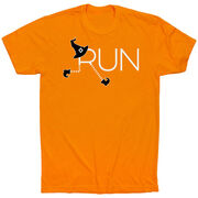 Running Short Sleeve T-Shirt - Let's Run For Halloween