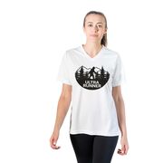 Women's Short Sleeve Tech Tee - Ultra Runner Bigfoot