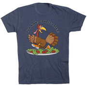 Running Short Sleeve T-Shirt - Run Now Gobble Later®