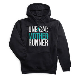 Statement Fleece Hoodie -  One Bad Mother Runner (Bold)