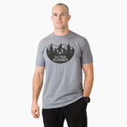 Running Short Sleeve T-Shirt - Ultra Runner Bigfoot