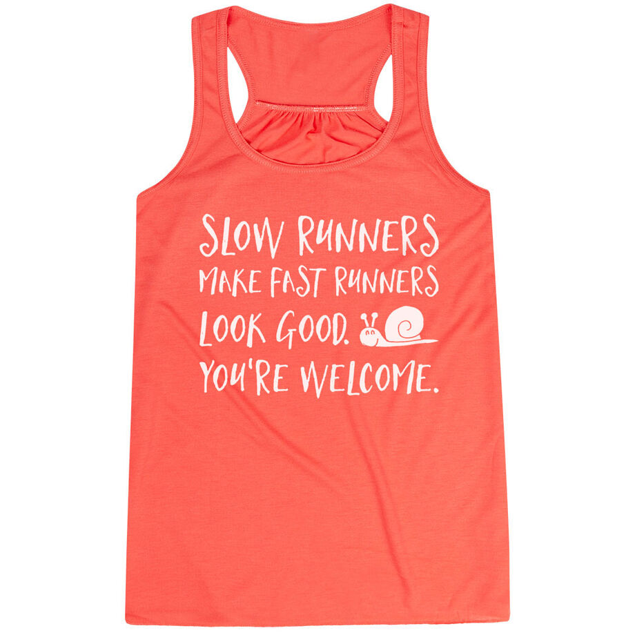Flowy Racerback Tank Top - Slow Runners