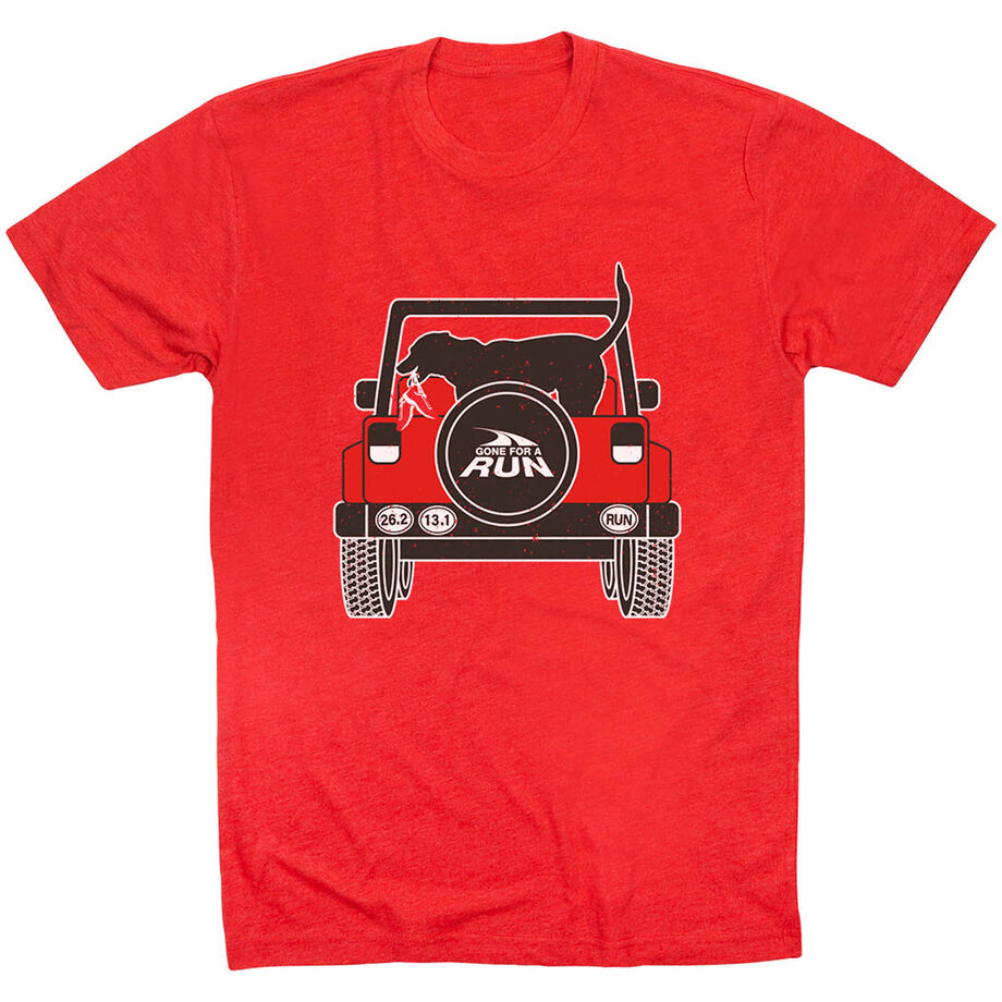 Running Short Sleeve T-Shirt - Beach Run