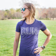 Womens Everyday Runners Tee Run With Inspiration