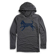 Running Lightweight Hoodie - I'd Rather Be Running with My Dog