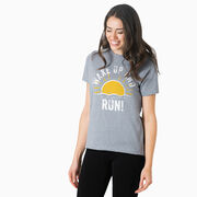 Running Short Sleeve T-Shirt - Wake Up And Run