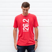 Running Short Sleeve T-Shirt - Philadelphia 26.2 Vertical