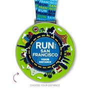 Virtual Race - Run For San Francisco (5 Race Cities Challenge)