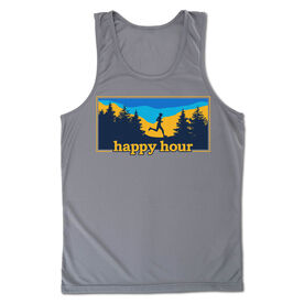 Men's Running Performance Tank Top - Happy Hour Runner