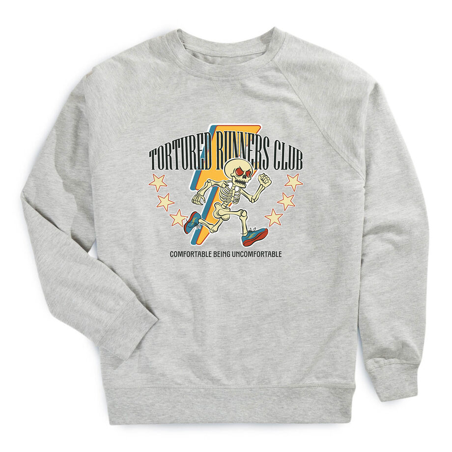 Running Raglan Crew Neck Sweatshirt - The Tortured Runners Club
