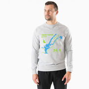 Running Raglan Crew Neck Pullover - New York City Route