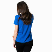 Running Short Sleeve T-Shirt - Trail Runner in the Mountains