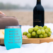 Running Travel Wine Tumbler - Sole Sisters Mantra