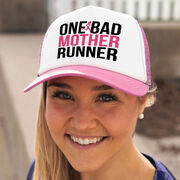 Running Trucker Hat One Bad Mother Runner